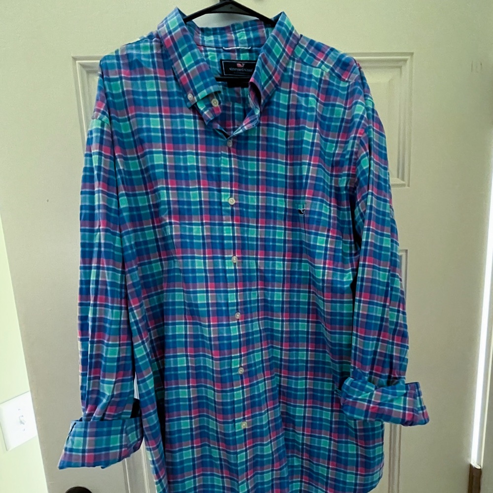 Vineyard Vines 3XB Men’s Long Sleeve Button Down Shirt